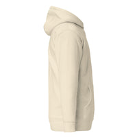 Sudadera Fenvale Monograma FV Crudo — vista lateral derecha